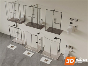 Bathroom accessories Skp Files